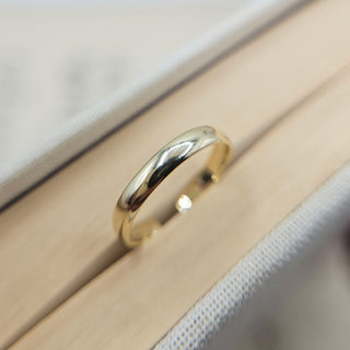 plain gold toe ring