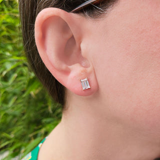 women's cubic zirconia stud earrings
