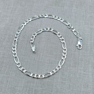 women's figaro anklet 10 inches