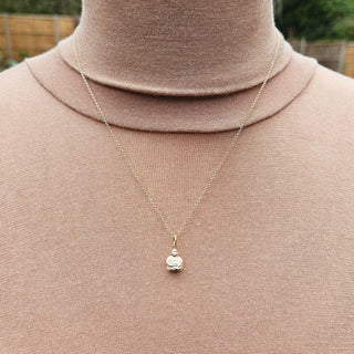 9ct gold buddha necklace