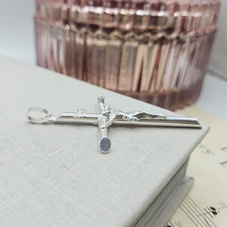 big 925 silver crucifix