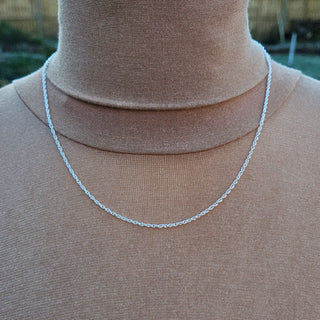 fine silver chain for pendants