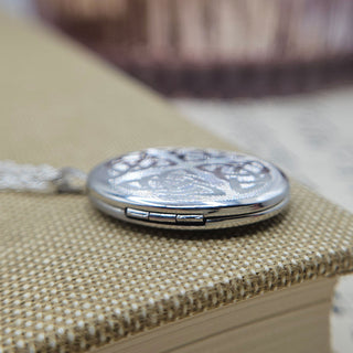 sterling silver photo locket