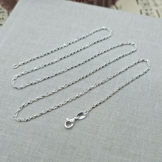 belcher chain for pendants in silver