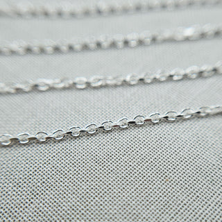 solid silver pendant chain