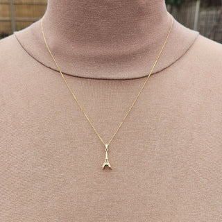 Small Gold Eiffel Tower Charm