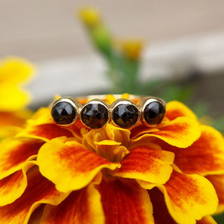 vintage garnet ring