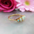 real gold opal ring