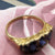 inner band of 18ct gold sapphire ring