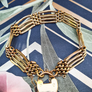 women's vintage gate bracelet