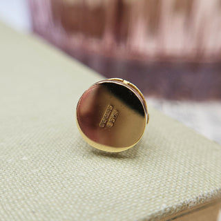 Vintage Gold Bird in Cage Charm