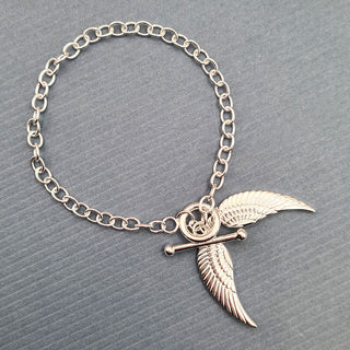 angel wings bracelet