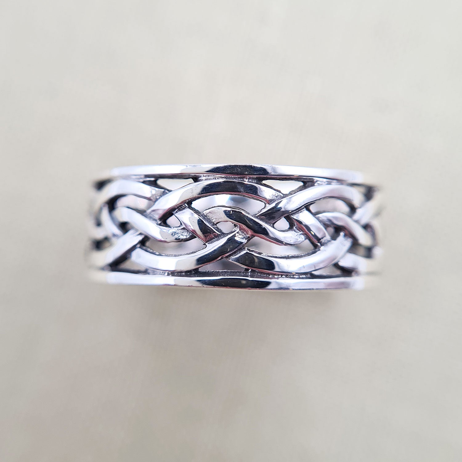 irish scottish celtic ring for men