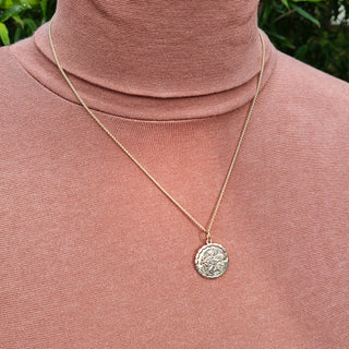 quality saint christopher necklace on spiga chain