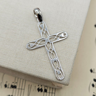 Silver Celtic Cross Pendant