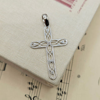 Silver Celtic Cross Pendant