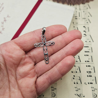 Silver Celtic Cross Pendant