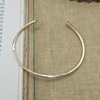 Women's Square Wire Torque Bangle