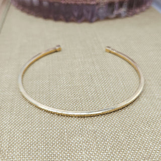 Women's Square Wire Torque Bangle