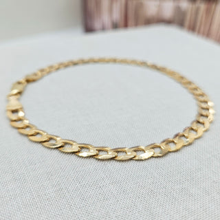 6mm Curb Chain Bracelet, Various Lengths