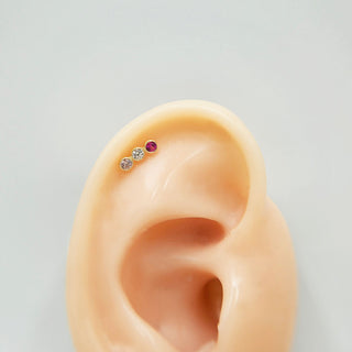 dainty women's cartilage helix earrings