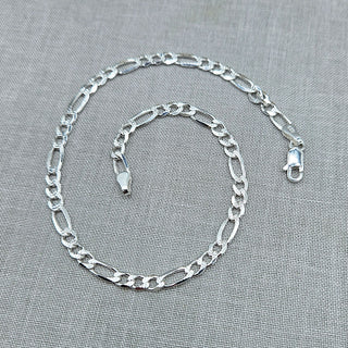 women's figaro anklet 10 inches