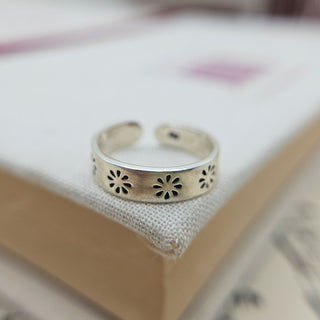 real silver toe ring