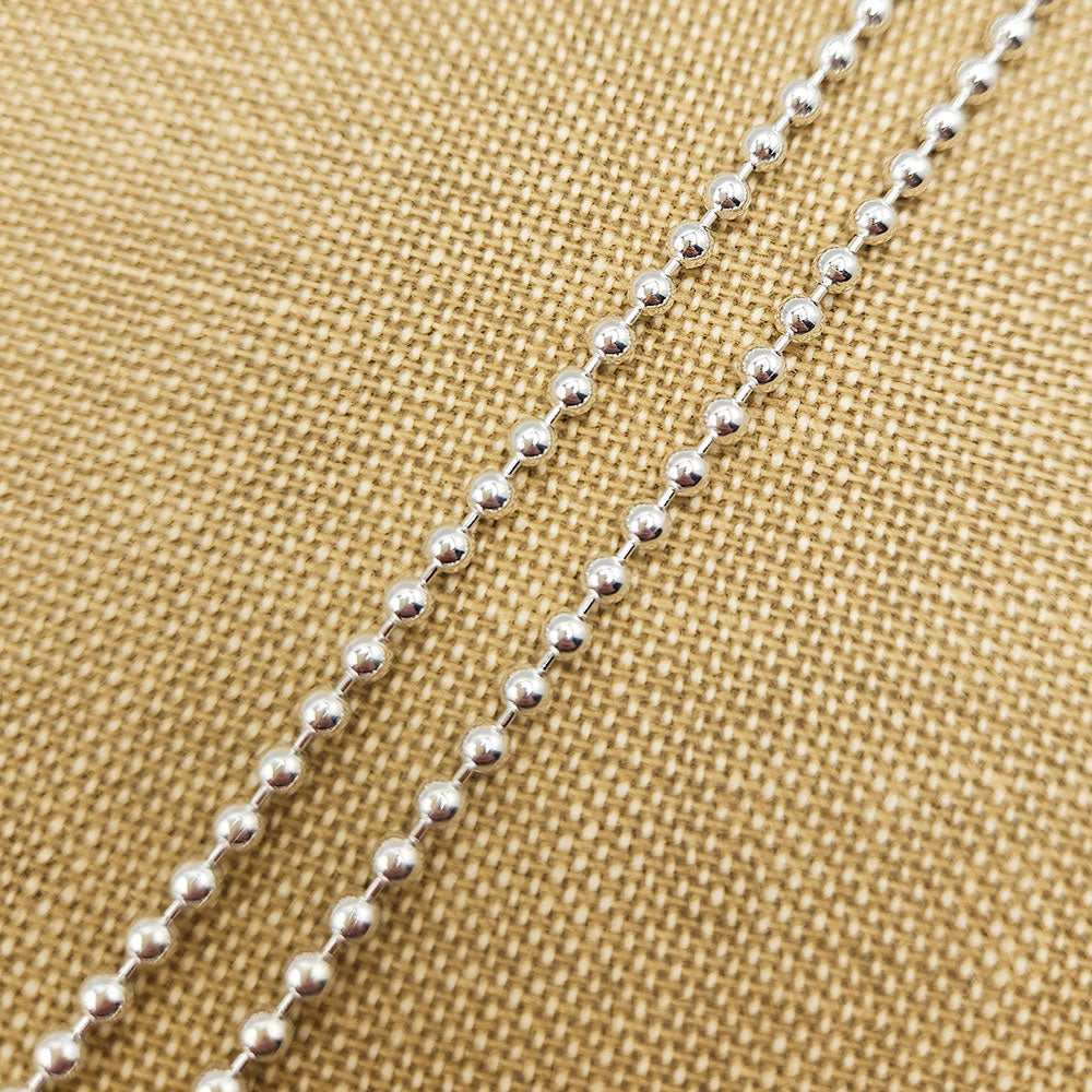 2mm Satellite Chain - Wholesale By The Meter In Silver .925 - Stones & Findings - Foto 12