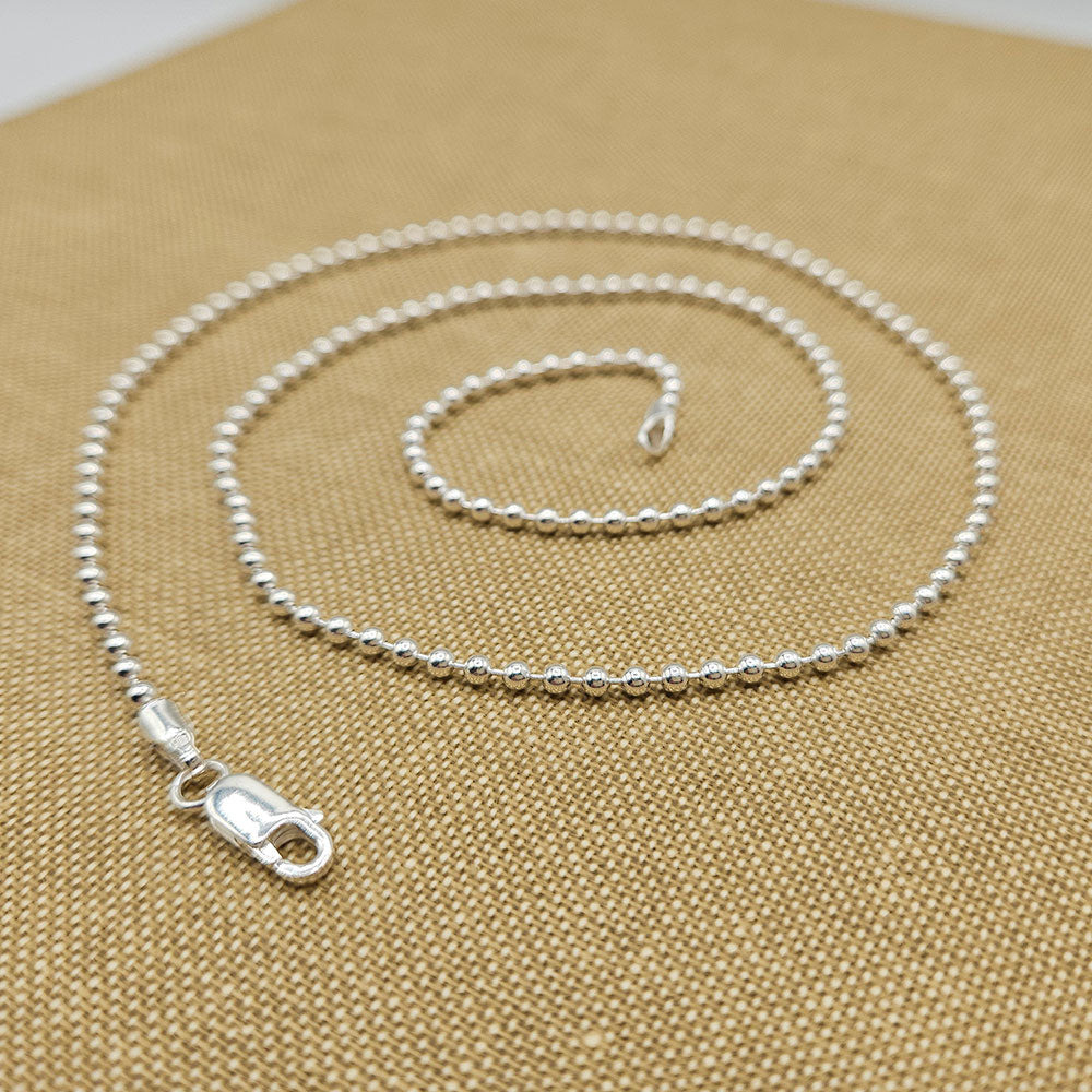 2mm Satellite Chain - Wholesale By The Meter In Silver .925 - Stones & Findings - Foto 5