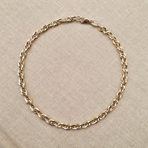 women's 9ct gold prince of wales bracelet