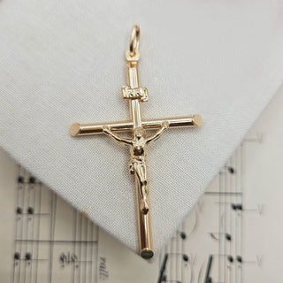 large gold crucifix