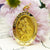 real gold st christopher pendant for men and women