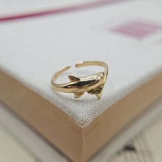 9K gold toe ring