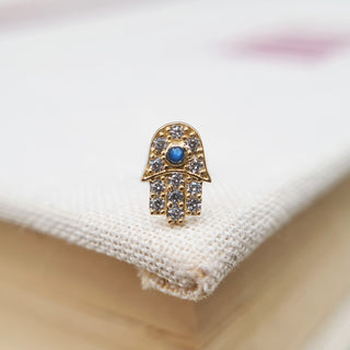 hamsa hand cartilage earring