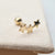 9ct gold stars helix earrings