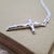 silver crucifix pendant necklace