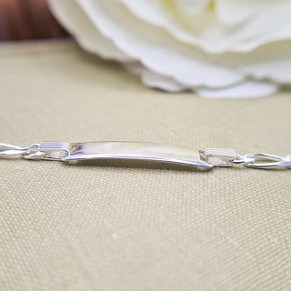 baby bracelet in silver