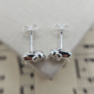 elephant earrings in 925 silver