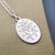 women's miraculous necklace in sterling silver