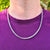 sterling silver franco chain necklace