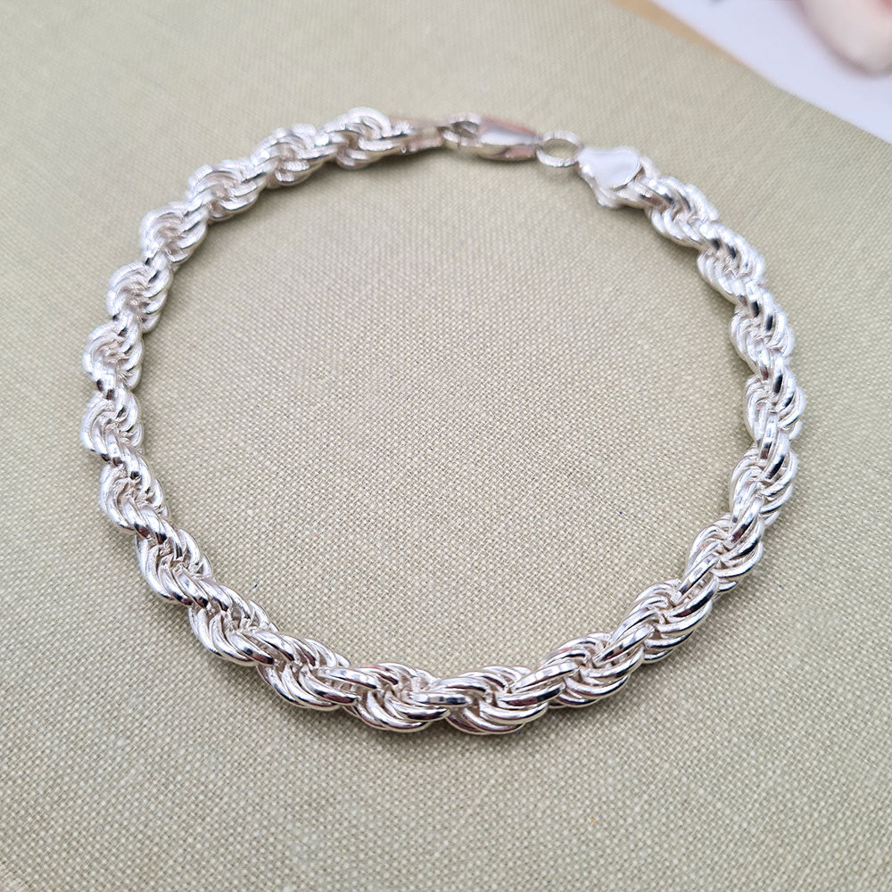 925 rope deals bracelet