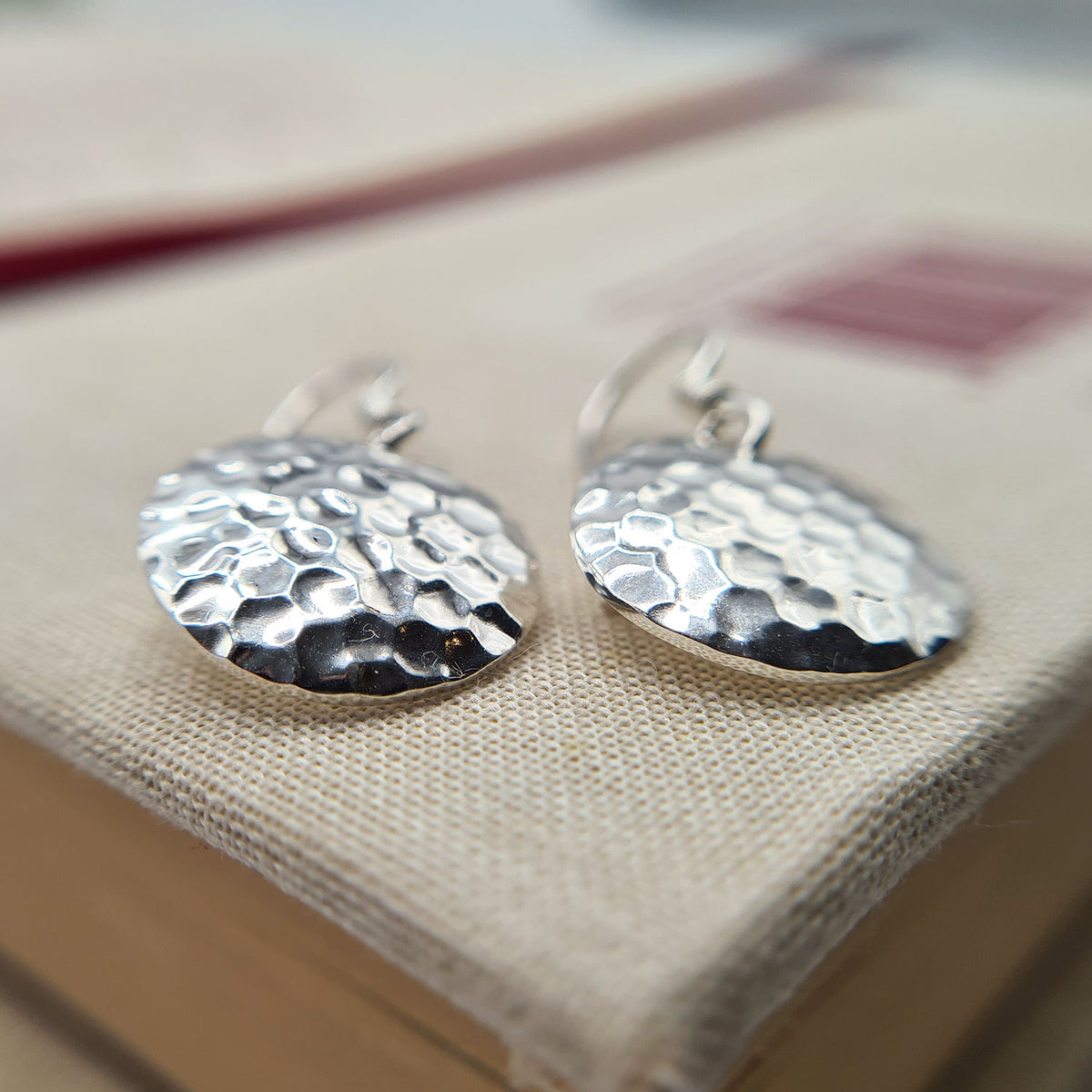 Silver Bubble Drop Earrings - Jewellery from Peplow Jewellers UK