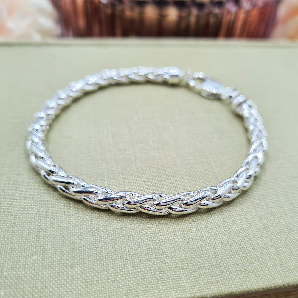 Spga Wheat Chan Rope Bracelet Stanless Steel Spga Woven - Etsy Spga Wheat Chan Rope Bracelet Stanless Steel Spga Woven - Etsy