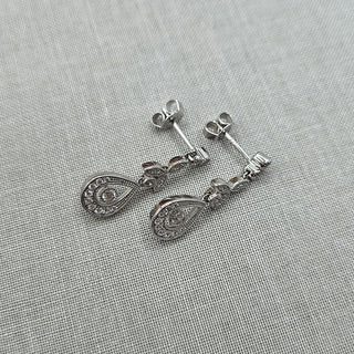 925 silver vintage style earrings