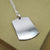 reverse of St Christopher dog tag which can be personalised and engraved