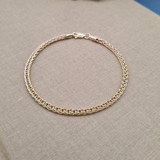 gold spiga bracelet for women