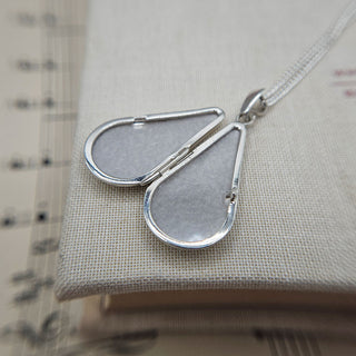 space inside locket for two photos