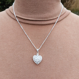 heart shaped locket necklace for ashes