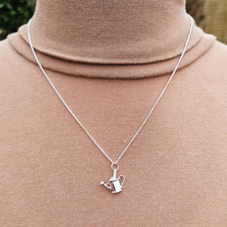 Watering Can Charm & Necklace