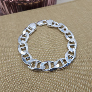 13mm Anchor Chain Bracelet, 9 inch